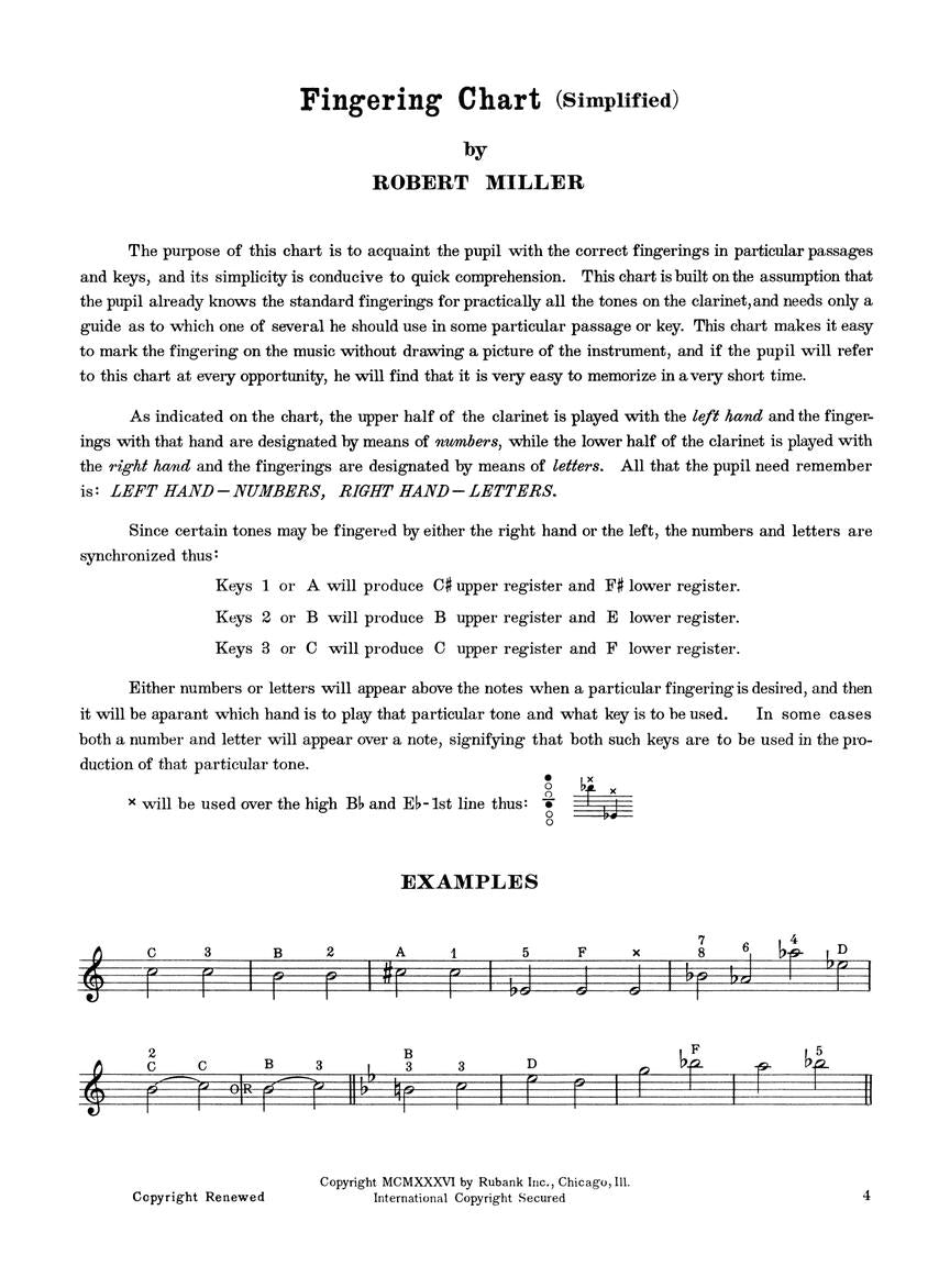 Rubank Intermediate Method – Clarinet - sample page 2