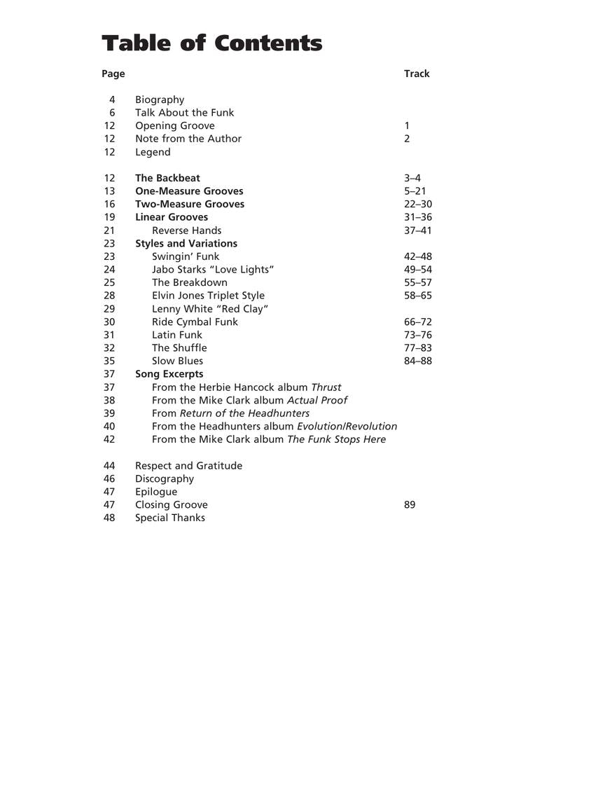 Funk Drumming - sample page 2
