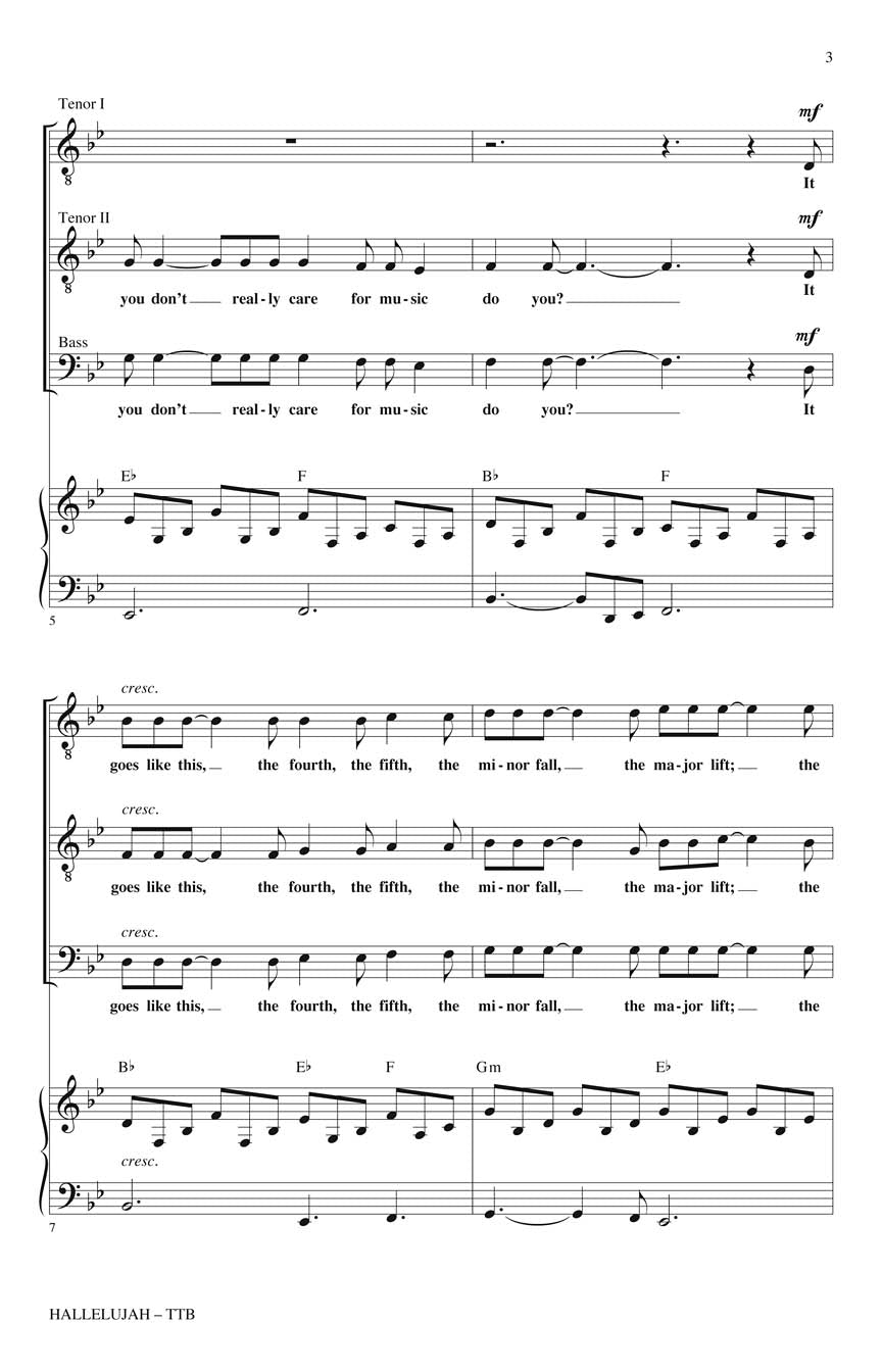 Hallelujah - sample page 2