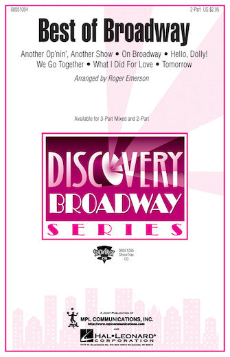 Product Cover for Best of Broadway (Medley)