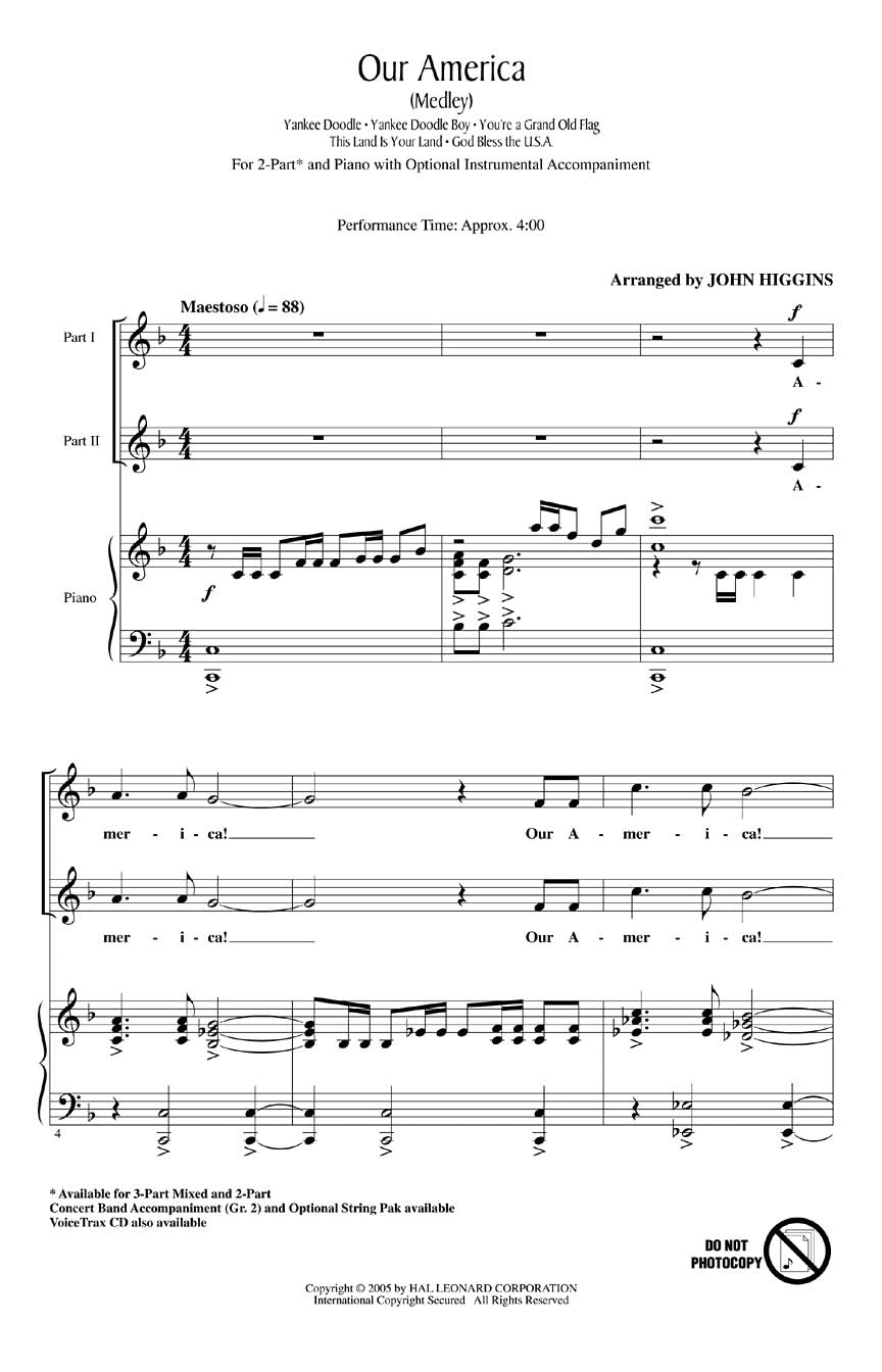 Our America - sample page 1