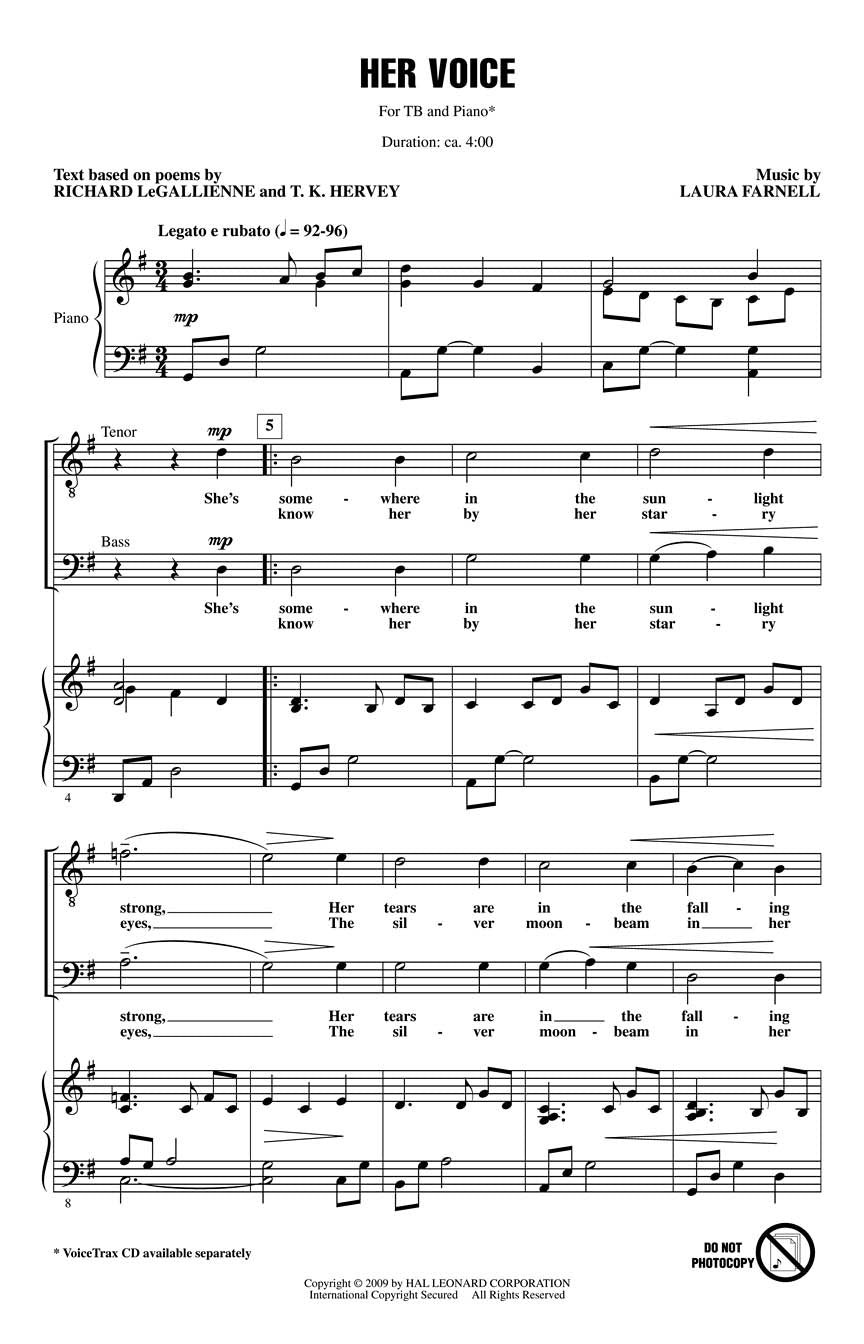 Her Voice - sample page 1