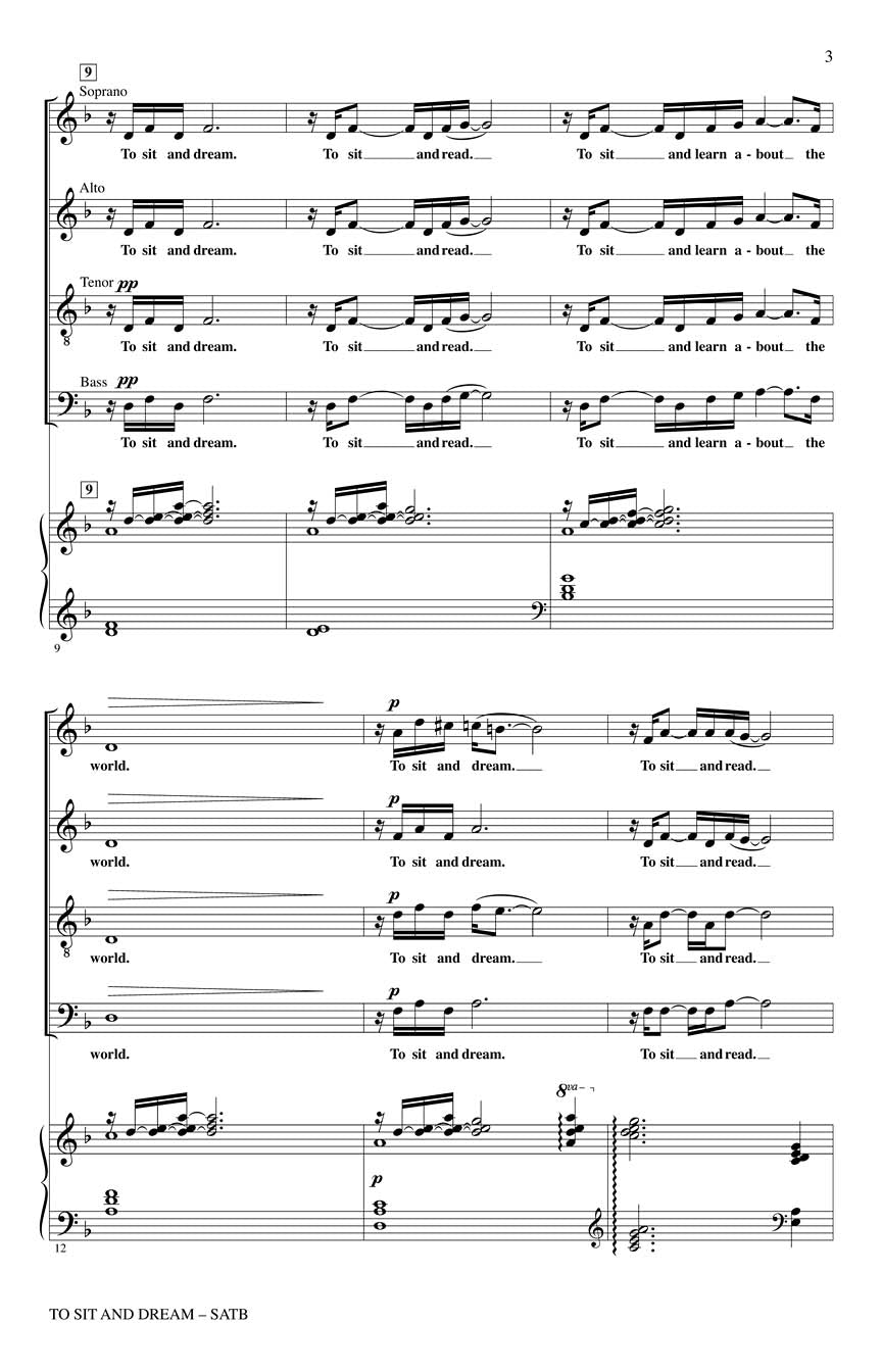 To Sit and Dream - sample page 2