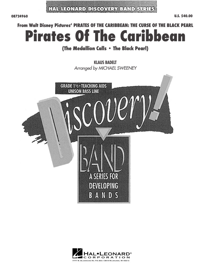 Pirates Of The Caribbean Medley 1 And 2 - sample page 1