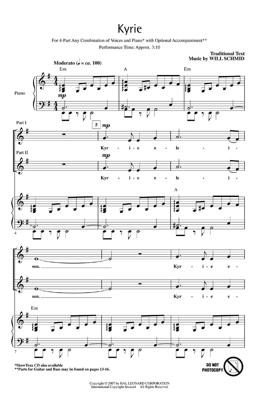 Kyrie - sample page 1