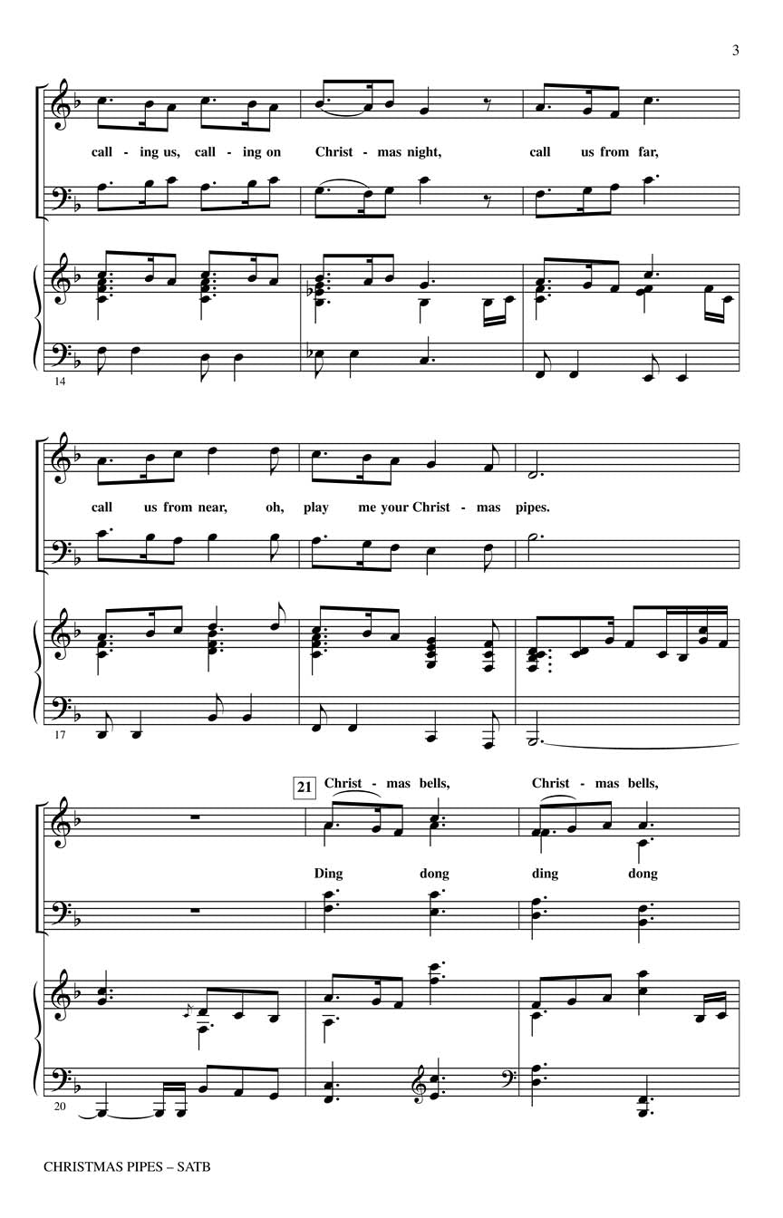 Christmas Pipes - sample page 2