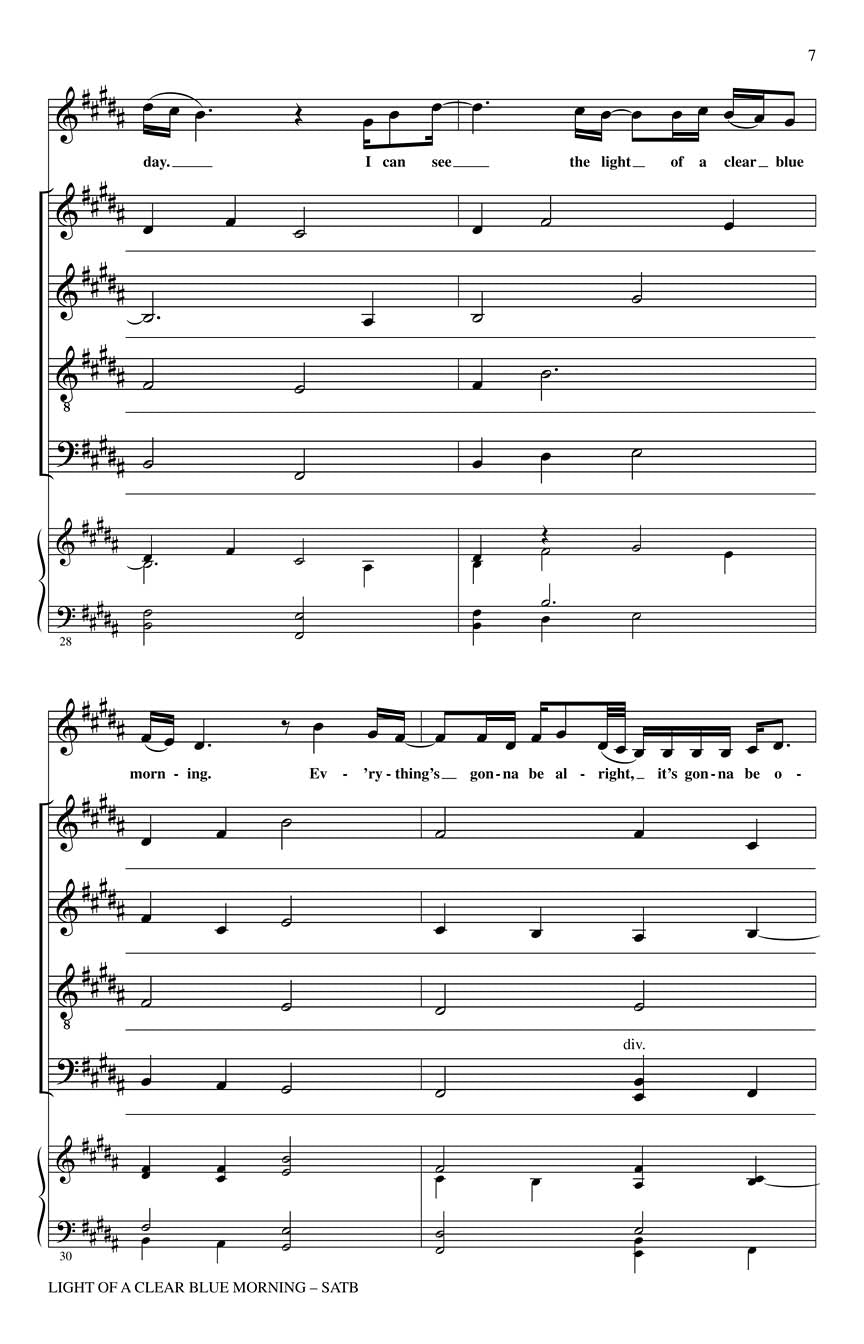 Light of a Clear Blue Morning - sample page 1