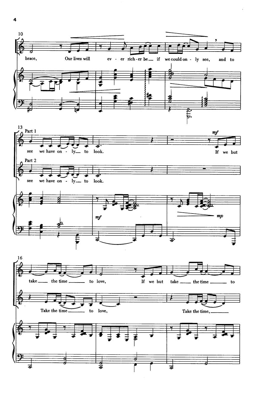 If We But Take The Time - sample page 2