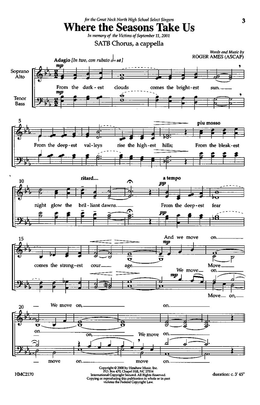 Where the Seasons Take Us - sample page 1