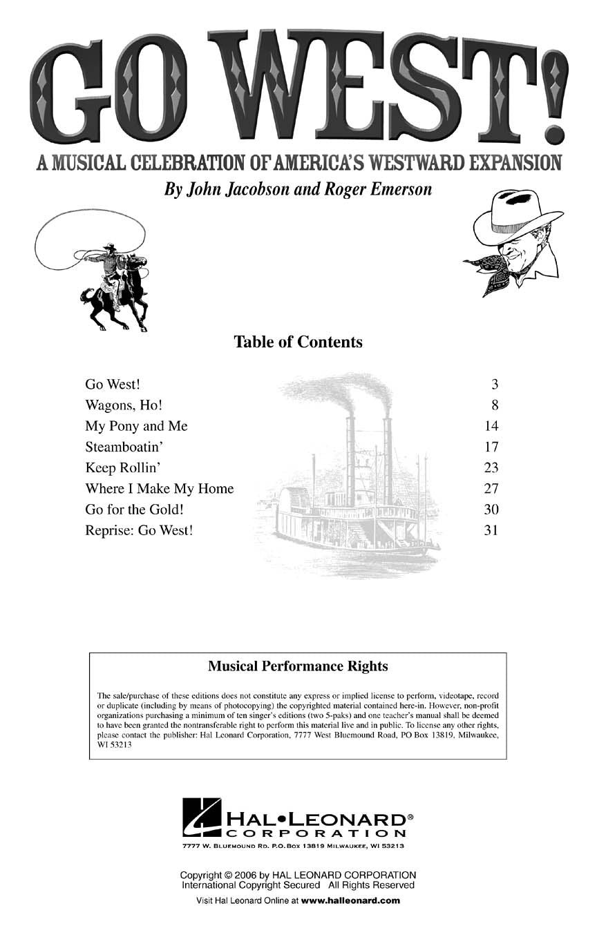 Go West! - sample page 1