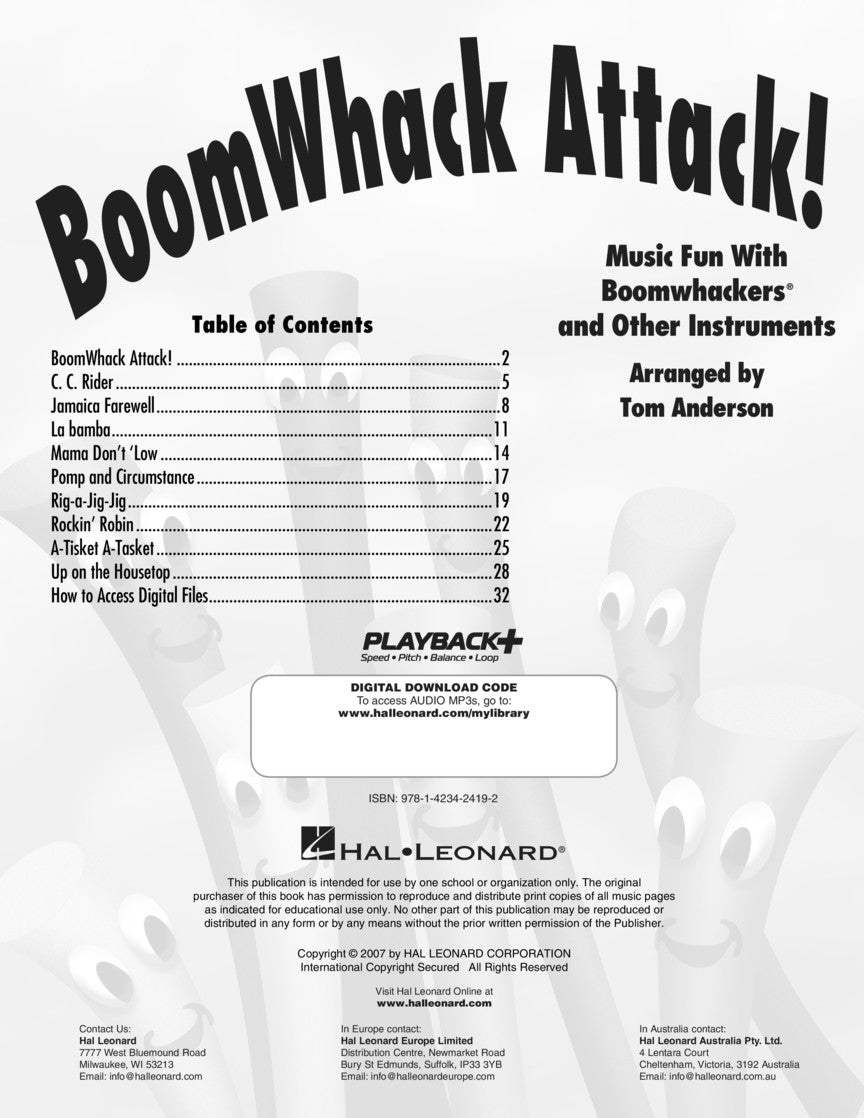 BoomWhack Attack! - sample page 2