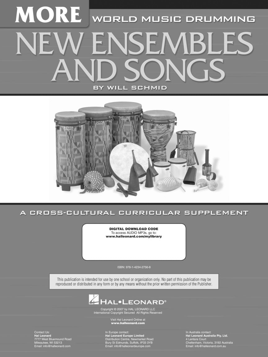 World Music Drumming: More New Ensembles and Songs - sample page 2