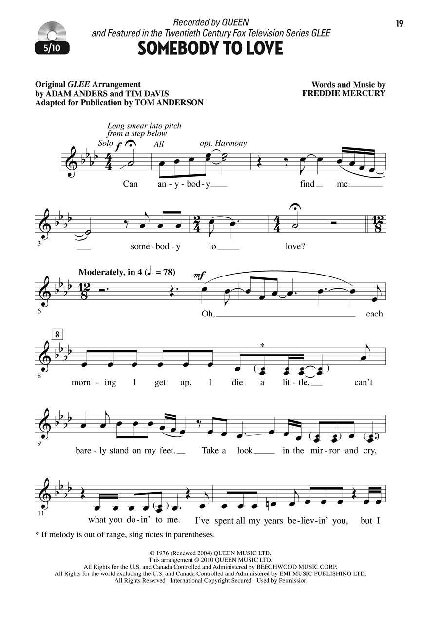 Let's All Sing... Songs from <i>Glee</i> - sample page 2