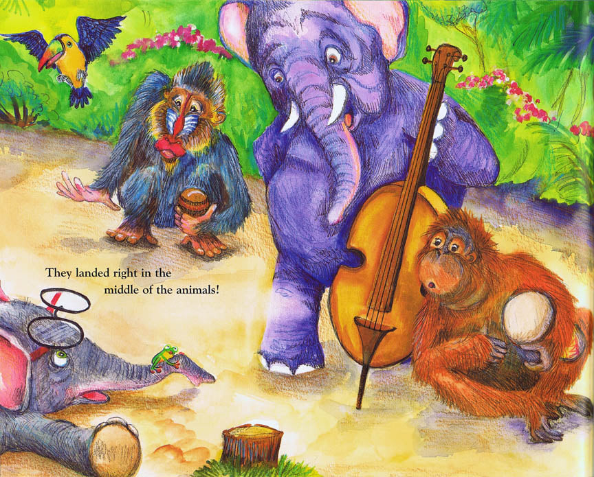 Freddie the Frog and the Mysterious Wahooooo - sample page 2
