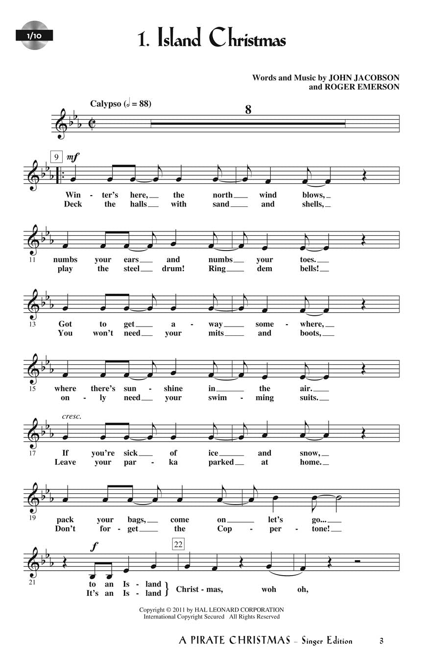 A Pirate Christmas - sample page 1