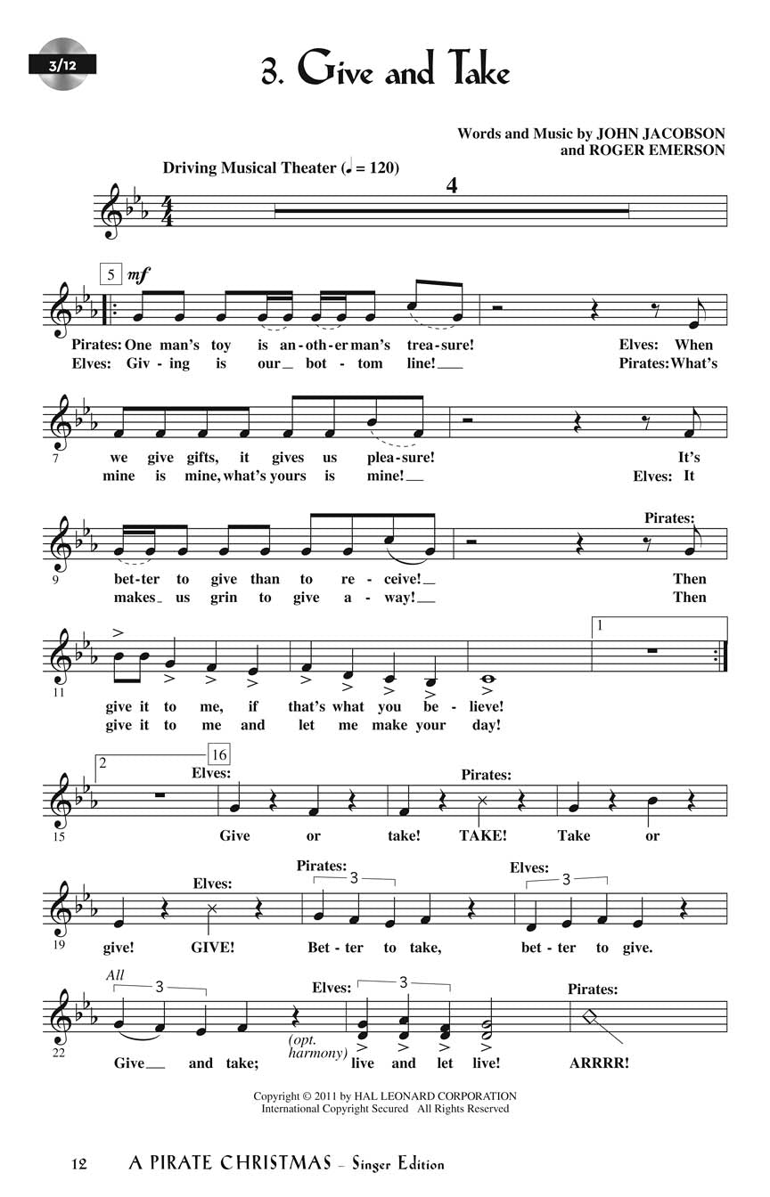 A Pirate Christmas - sample page 2