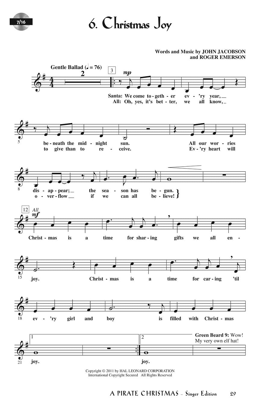 A Pirate Christmas - sample page 5