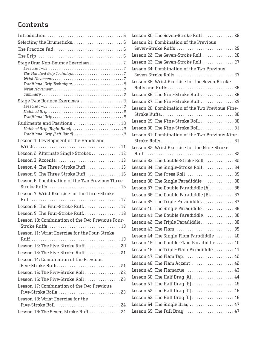 Buddy Rich's Modern Interpretation of Snare Drum Rudiments - sample page 2
