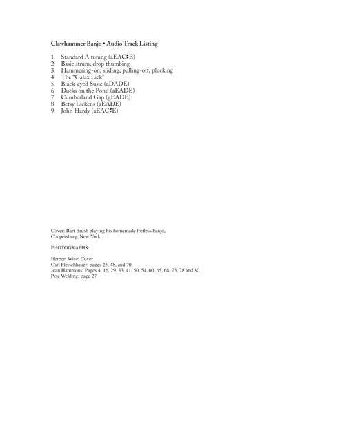 Clawhammer Banjo - sample page 2