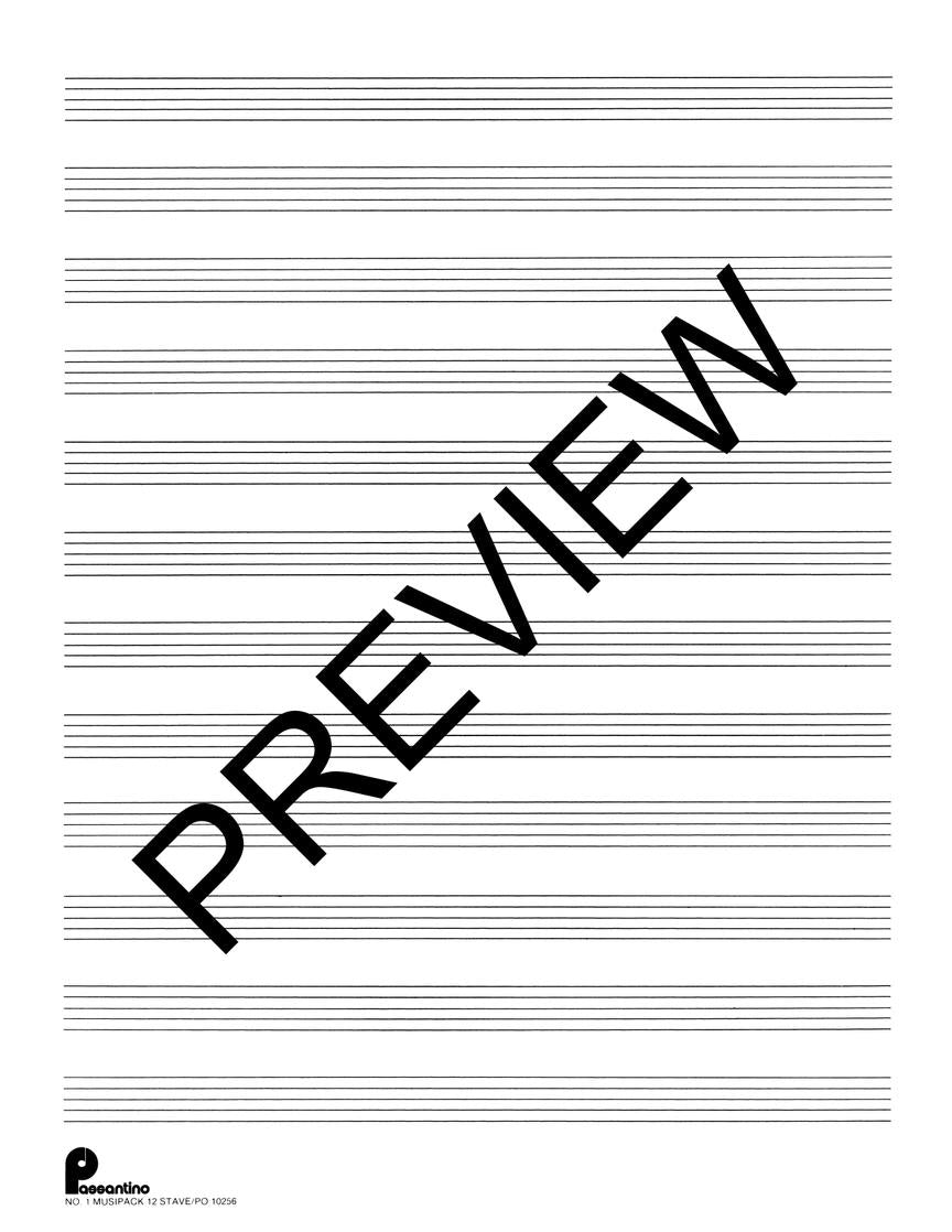 Musipack 3 Ring Filler No. 1: 12-stave - sample page 2