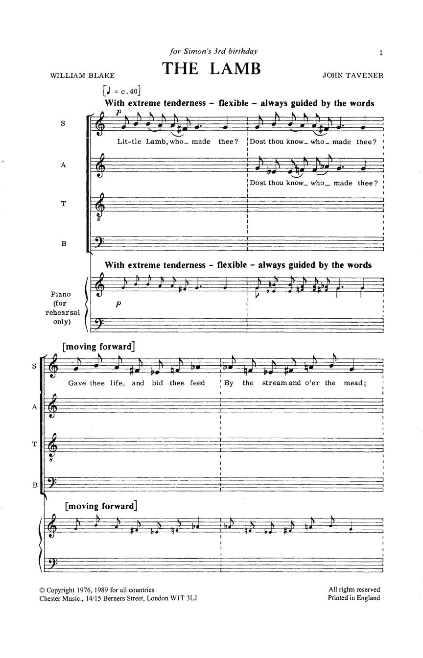 The Lamb - sample page 1