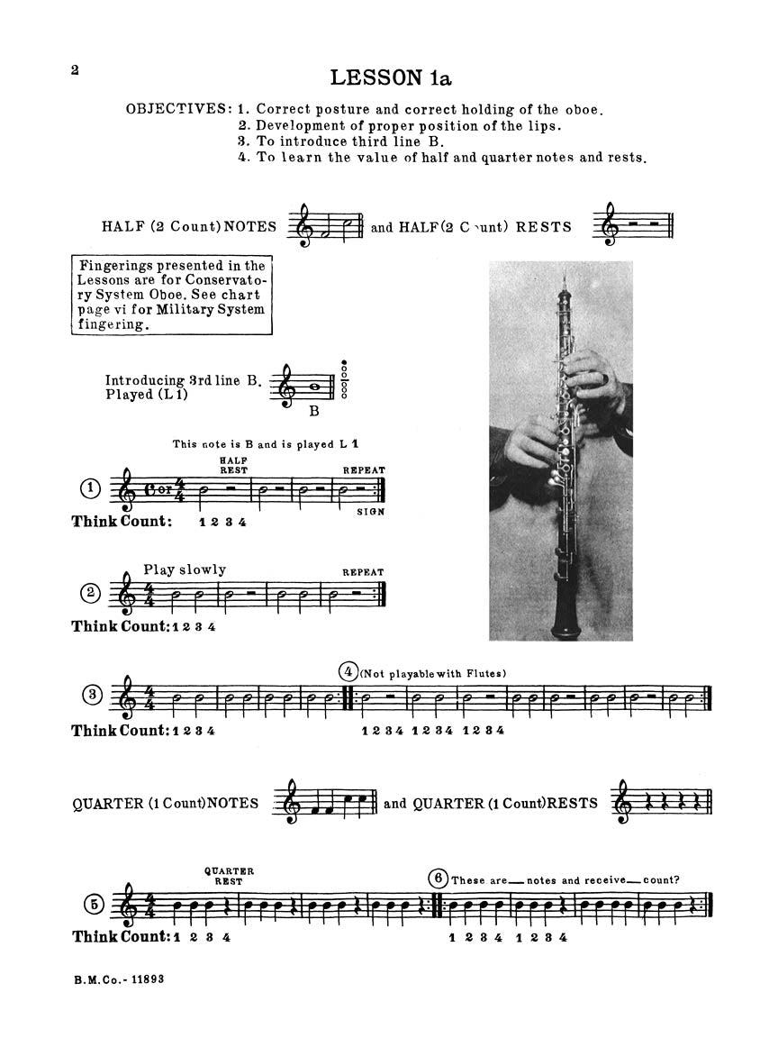 A Tune a Day – Oboe - sample page 2