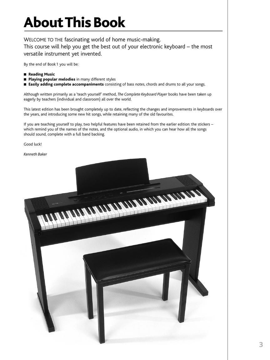 The Complete Keyboard Player – Book 1 - sample page 3