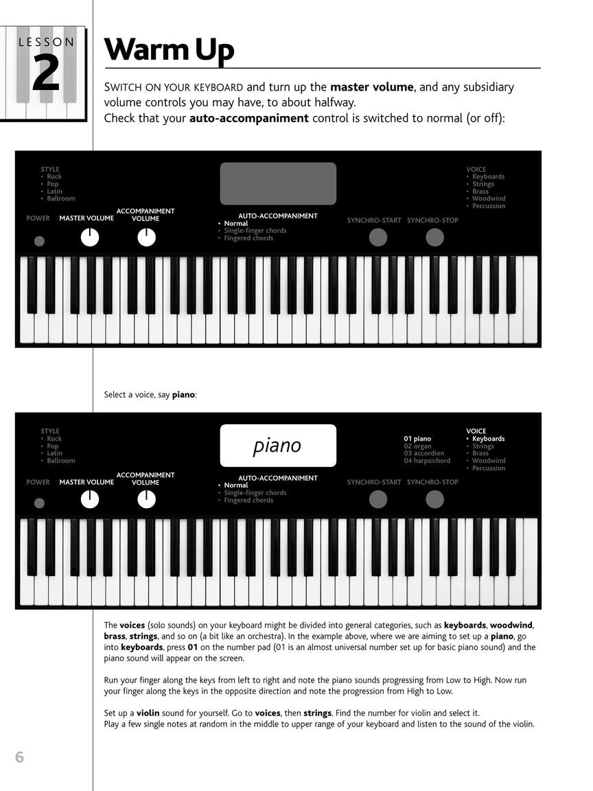 The Complete Keyboard Player – Book 1 - sample page 6