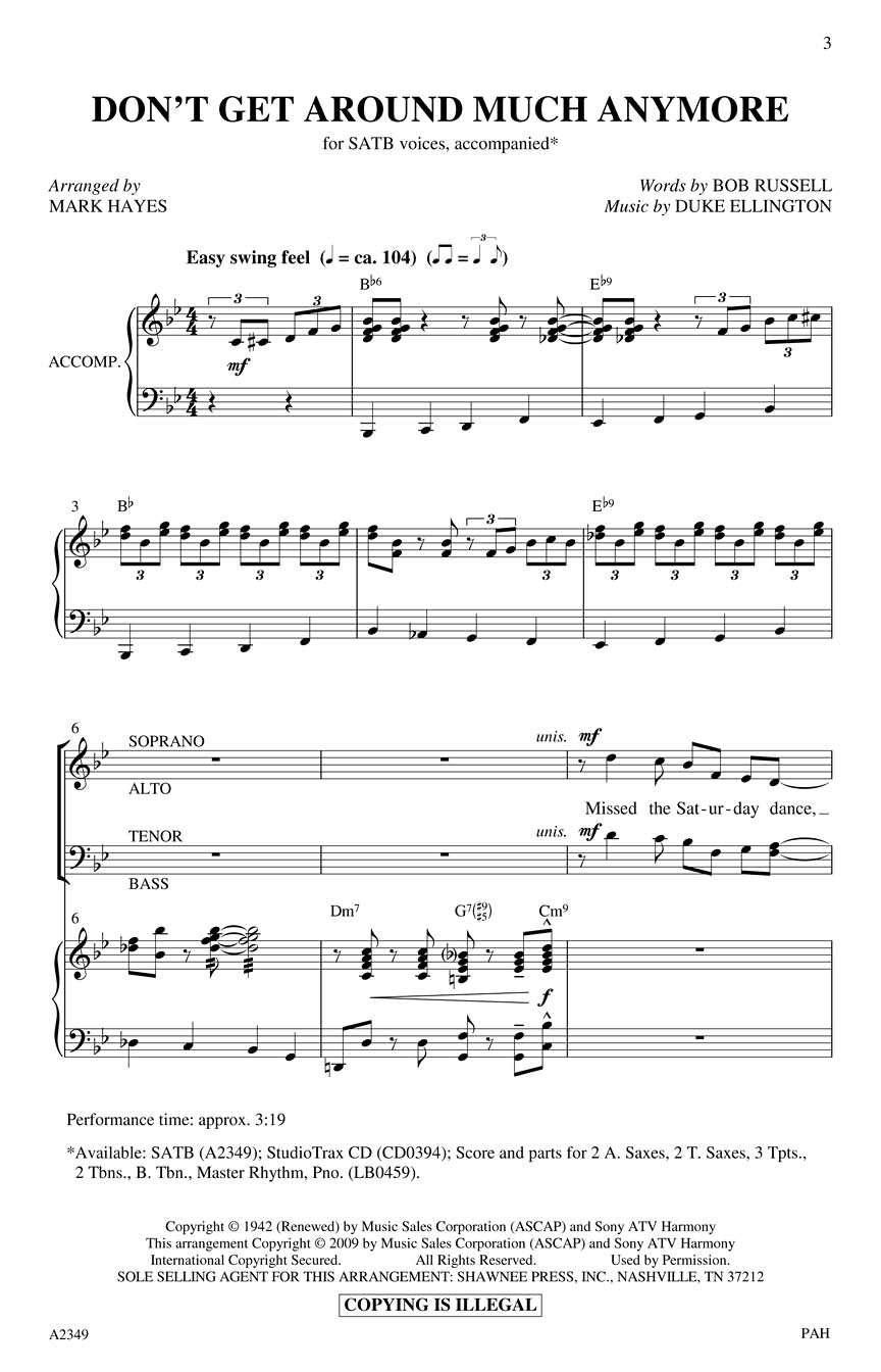 Don't You Let Nobody Turn You 'Round - sample page 1