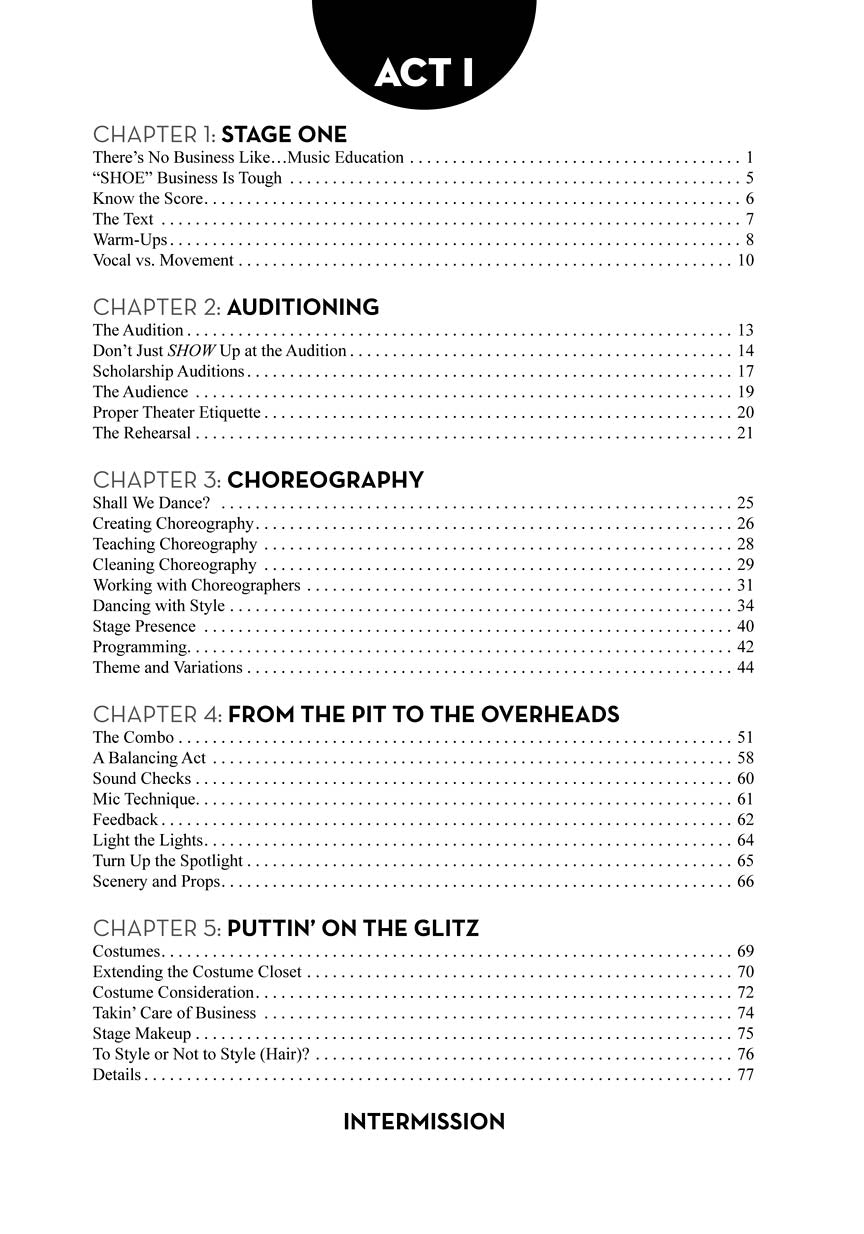 Putting the SHOW in CHOIR - sample page 1