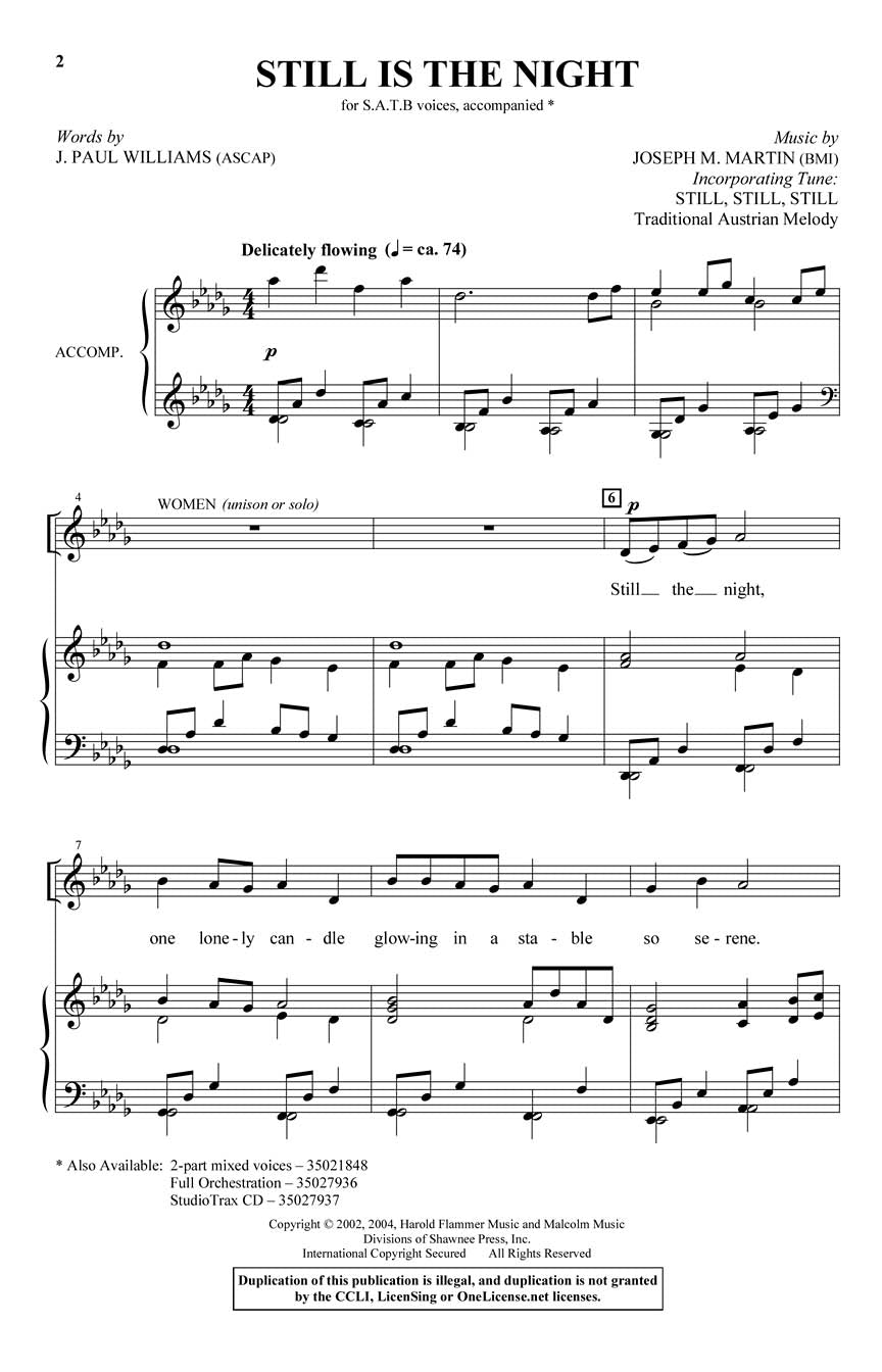 Still Is the Night - sample page 1