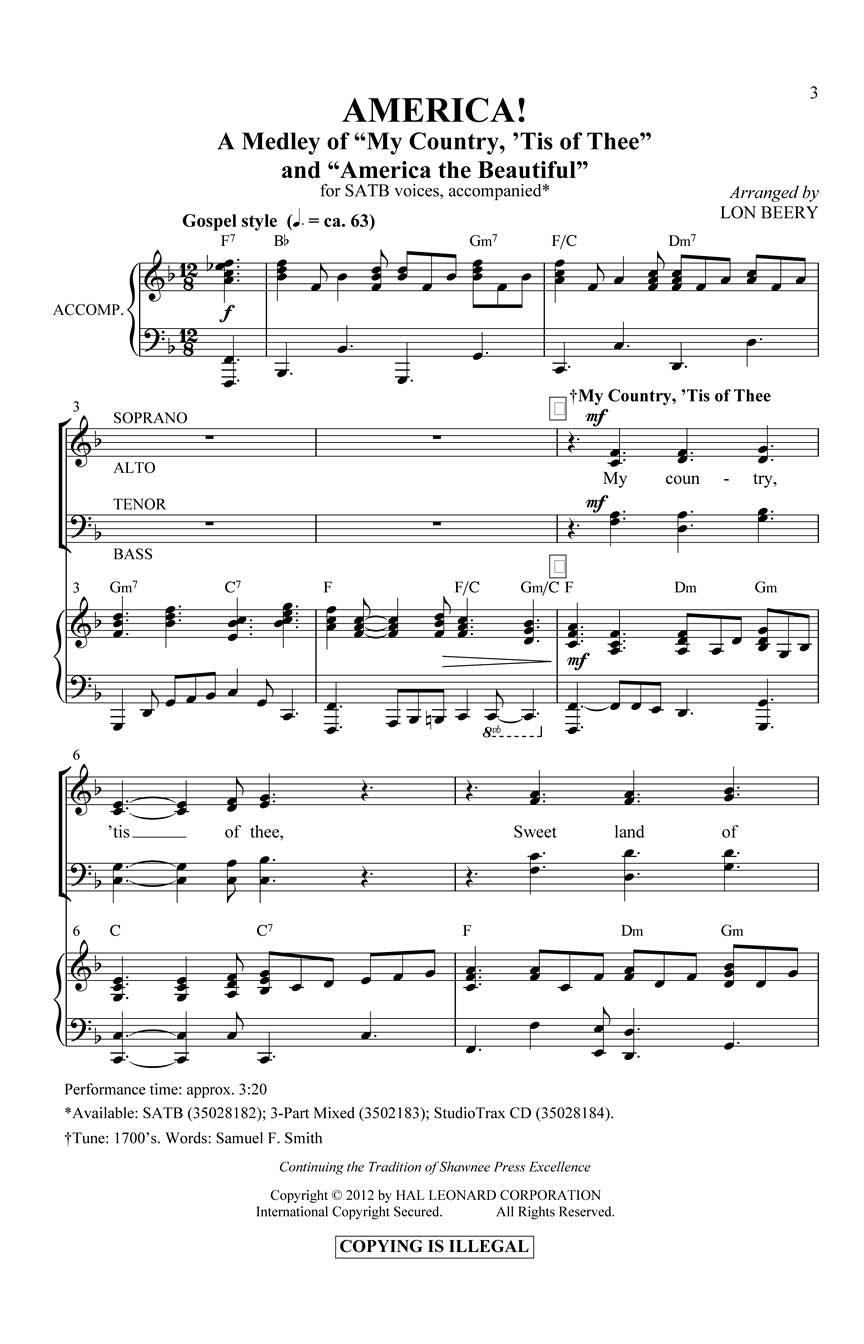 America! - sample page 1