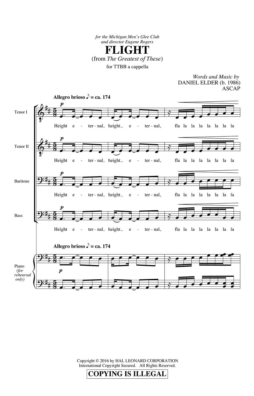 Flight - sample page 1
