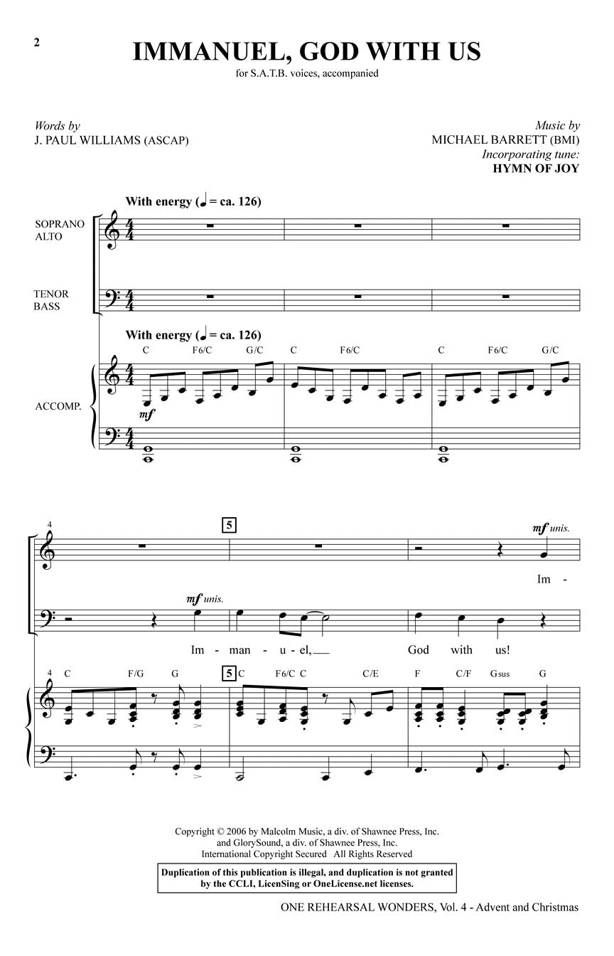 One Rehearsal Wonders, Volume 4 - sample page 1