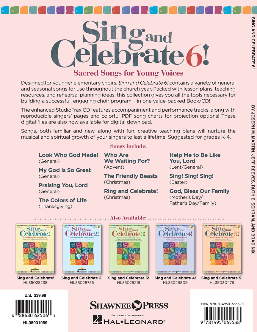 Sing and Celebrate 6! Sacred Songs for Young Voices - sample page 2