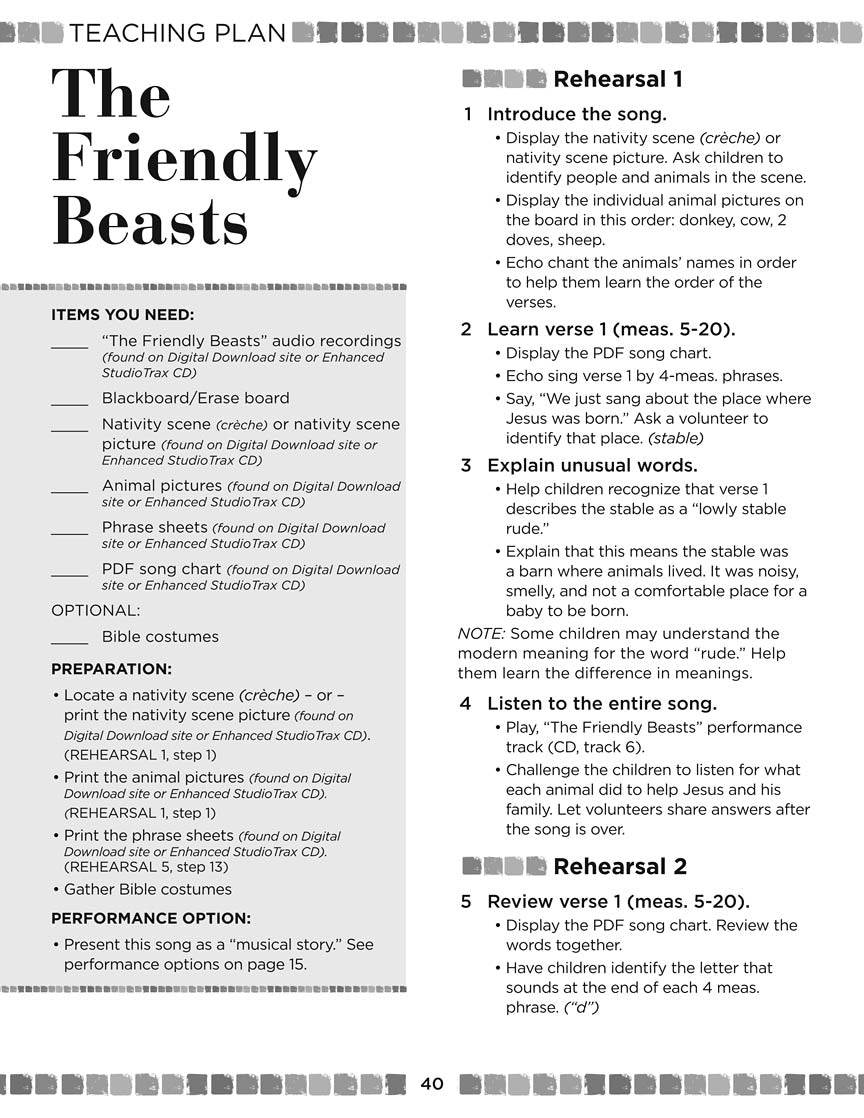 Sing and Celebrate 6! Sacred Songs for Young Voices - sample page 7