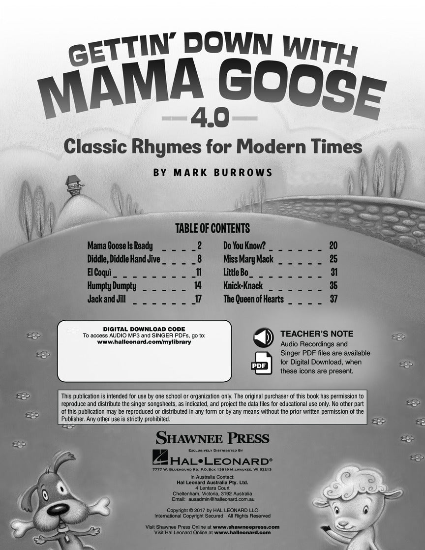 Gettin' Down with Mama Goose 4.0 - sample page 2