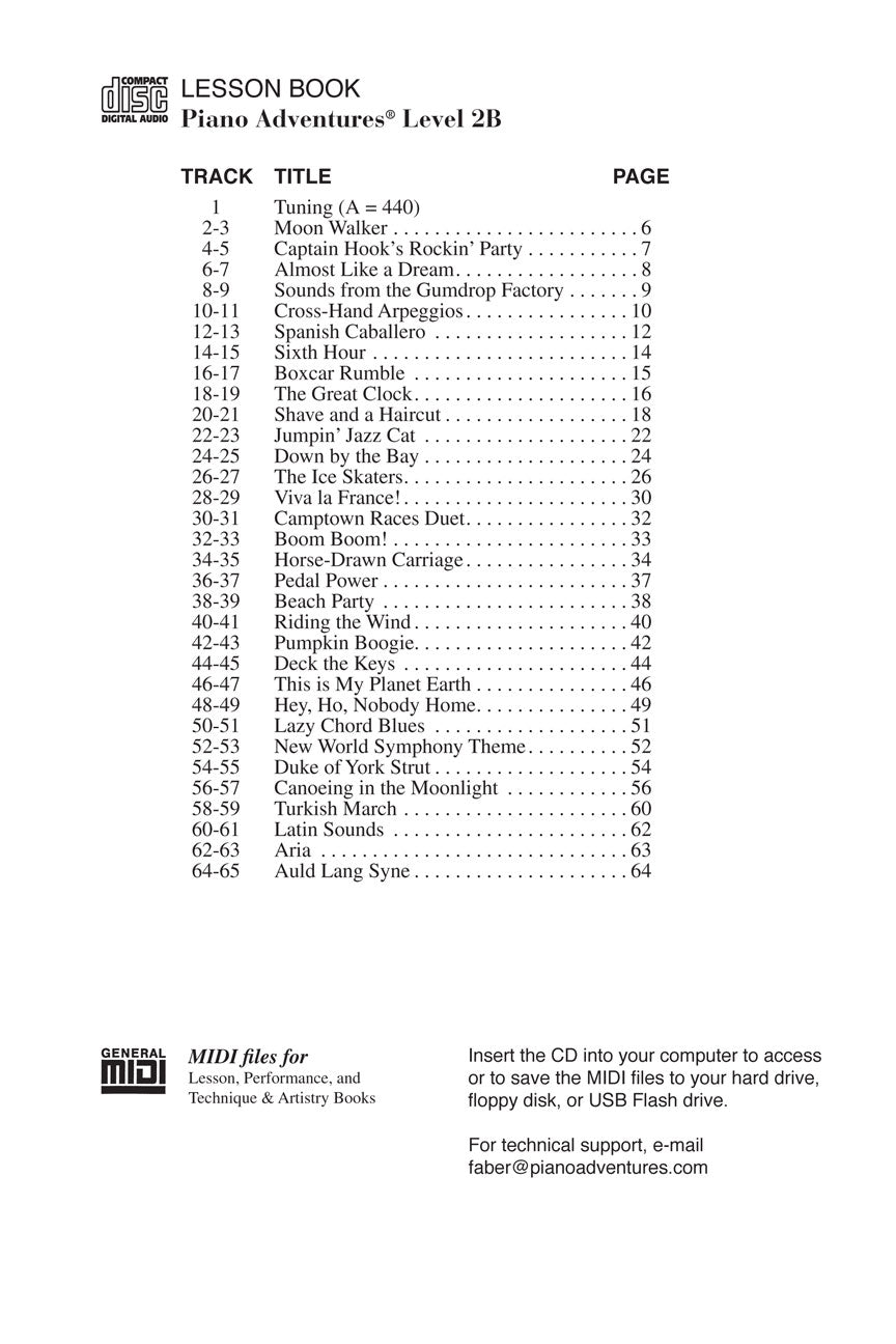Level 2B – Lessons Book Enhanced CD – 2nd Edition - sample page 2