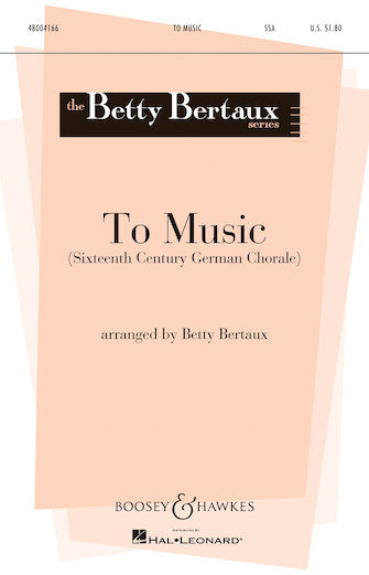 Product Cover for To Music