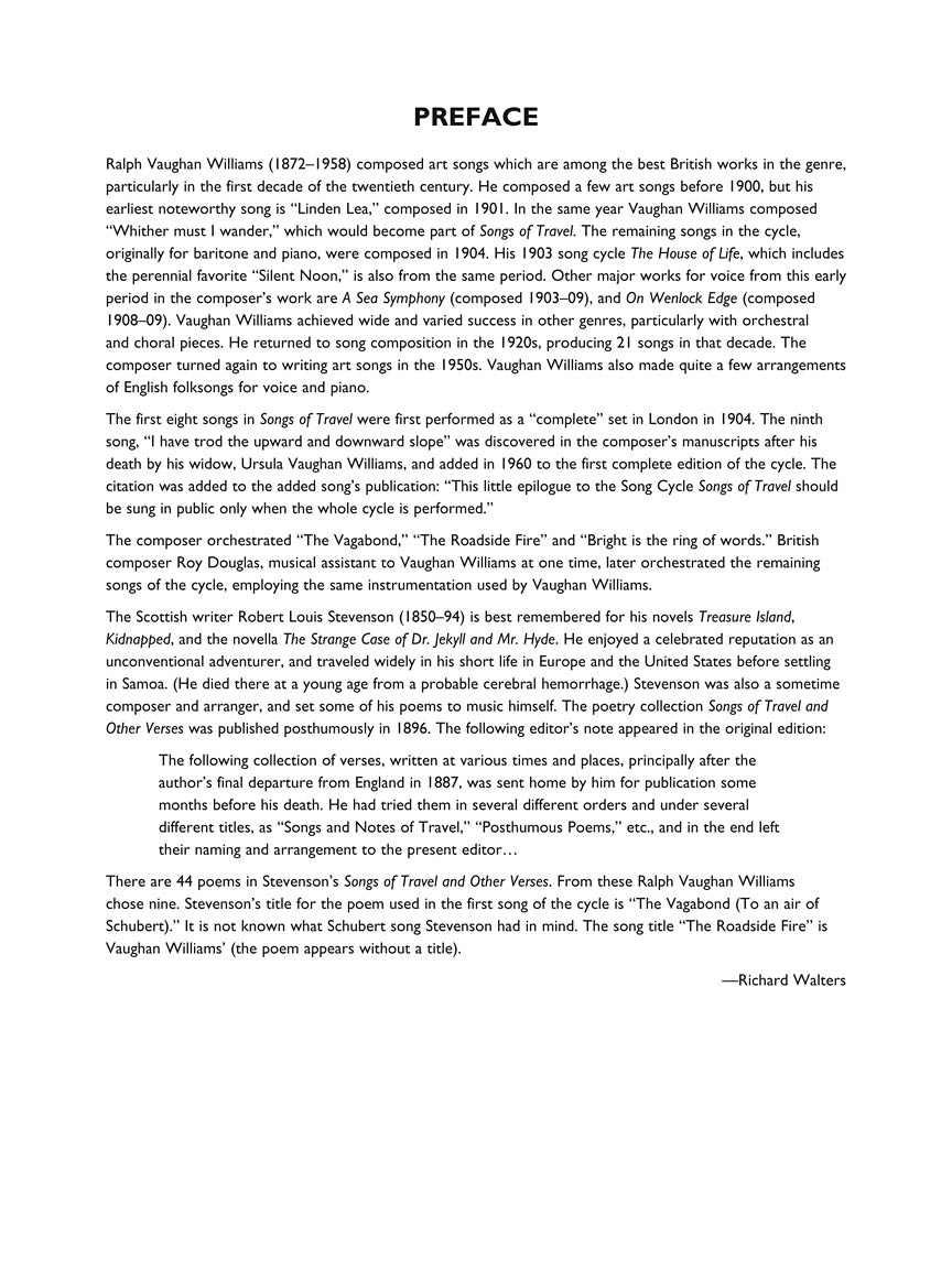 Songs of Travel - sample page 4