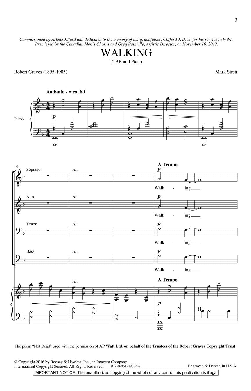 Walking - sample page 1