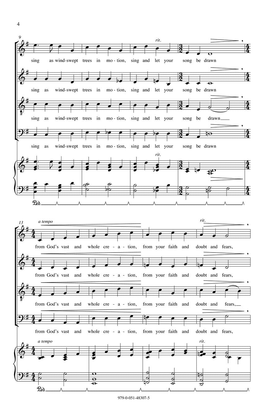 Songs of Faith - sample page 2