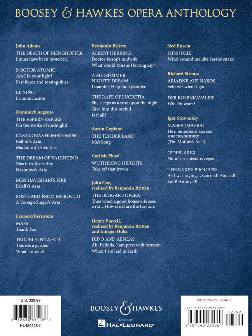 Boosey & Hawkes Opera Anthology – Mezzo-Soprano - sample page 9