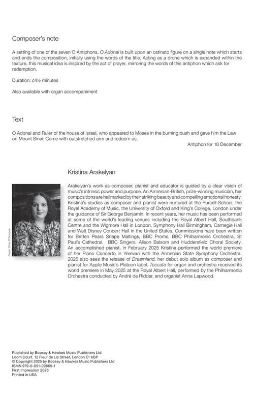 O Adonai - sample page 2