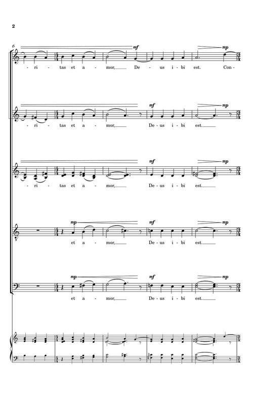 Ubi Caritas - sample page 4