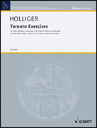 Product Cover for Toronto Exercises Or Flute, Clarinet In B, Violin, Harp And Marimba Score/parts