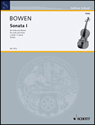 Product Cover for Sonate No1 C Minor Viola And Piano