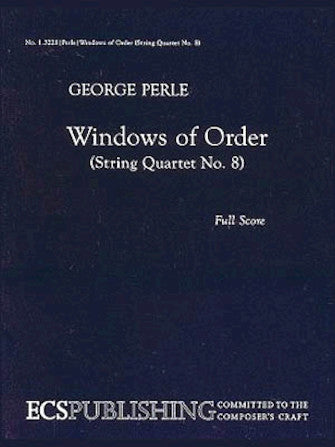 Product Cover for Windows Of Order (string Quartet No. 8)