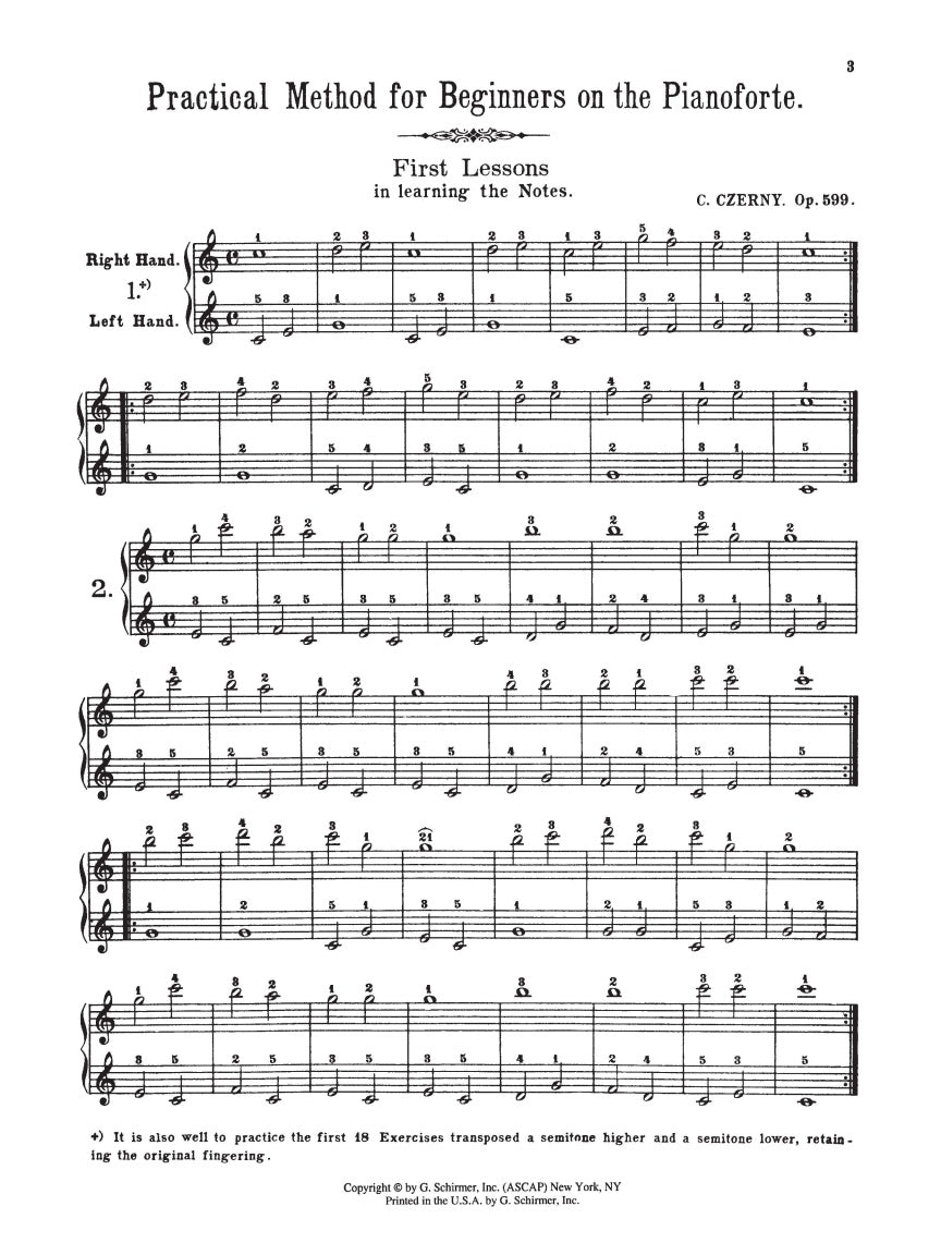 Practical Method for Beginners, Op. 599 - sample page 2