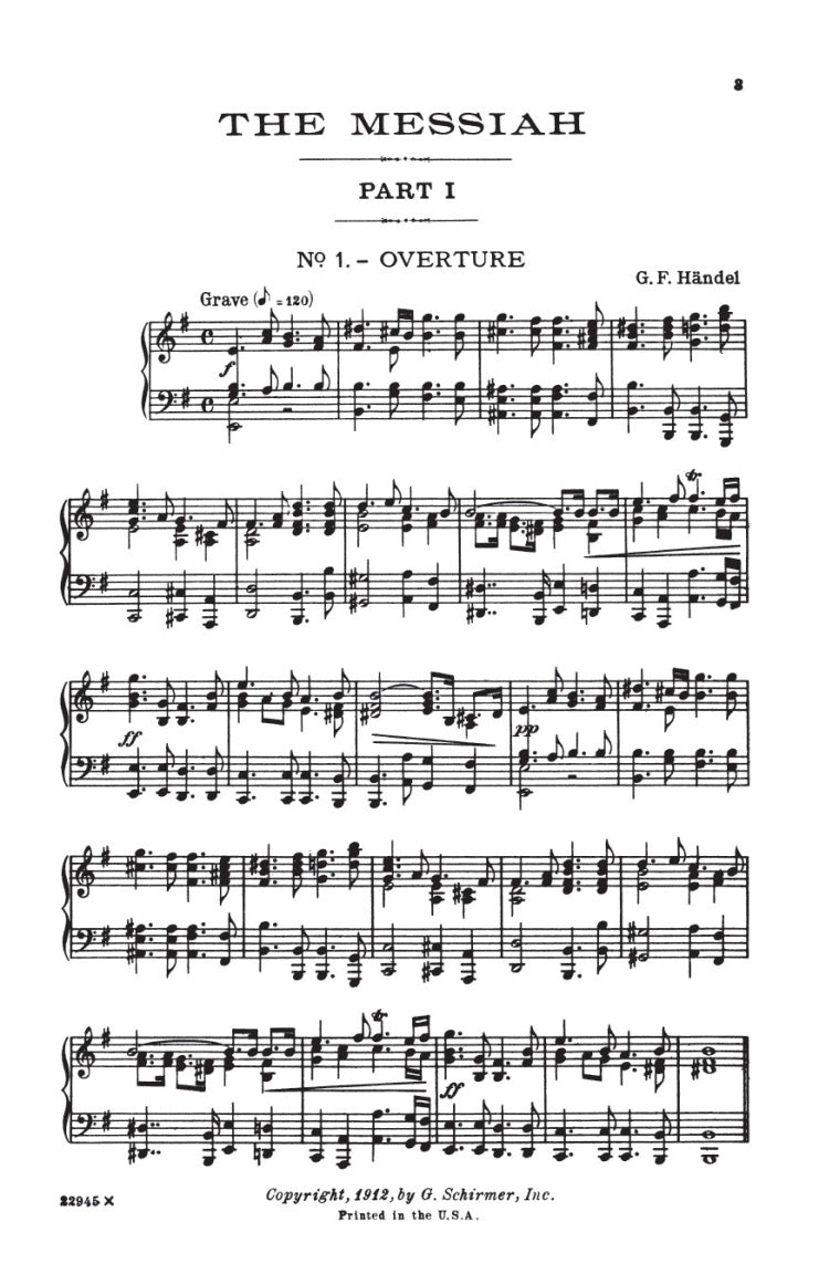 Messiah (Oratorio, 1741) - sample page 5